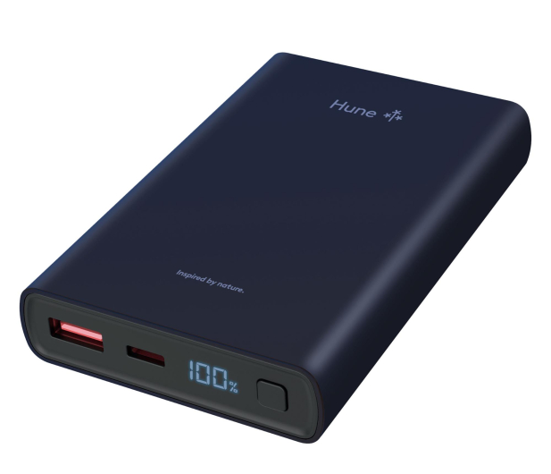 Hune Powerbank 10.000mAh USB-A/USB-C Ocean Blue - 1370695 - zdjęcie 2